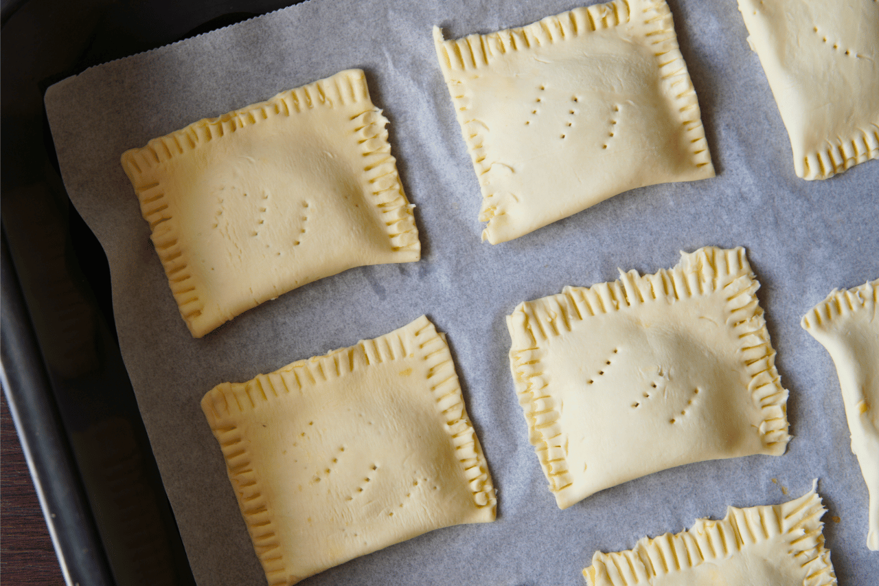 Pop tart u plehu za pecenje, Pop Tarts in baking tray